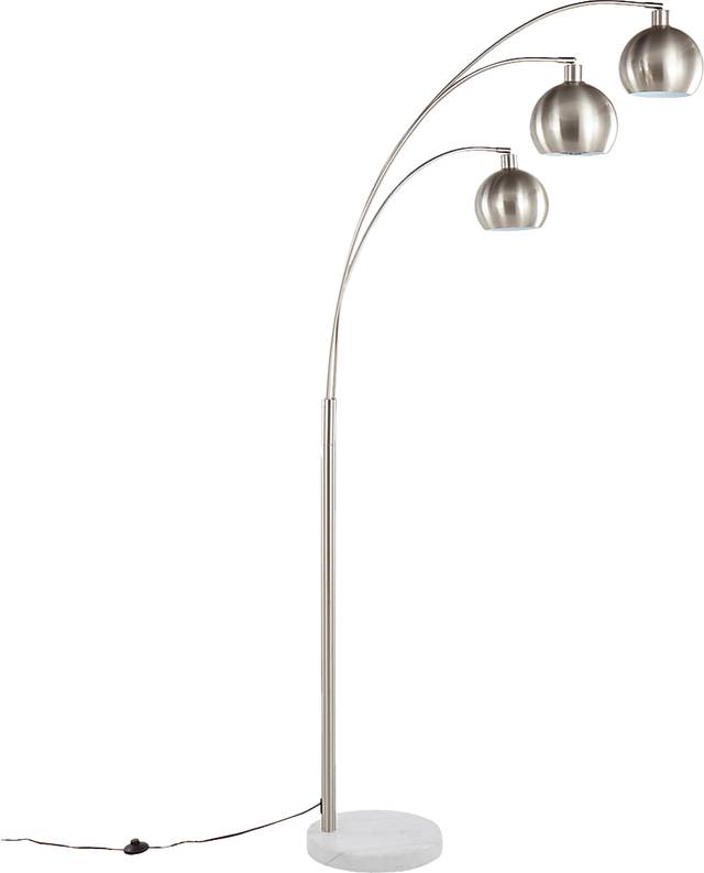 Yawkey Shores Nickel Floor Lamp - Thumbnail - Image 3