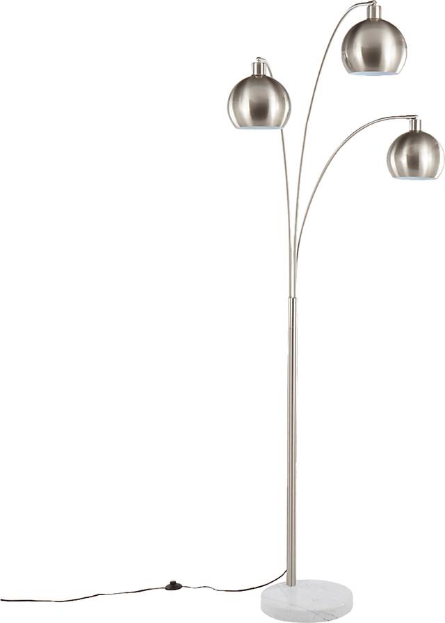 Yawkey Shores Nickel Floor Lamp - Thumbnail - Image 1