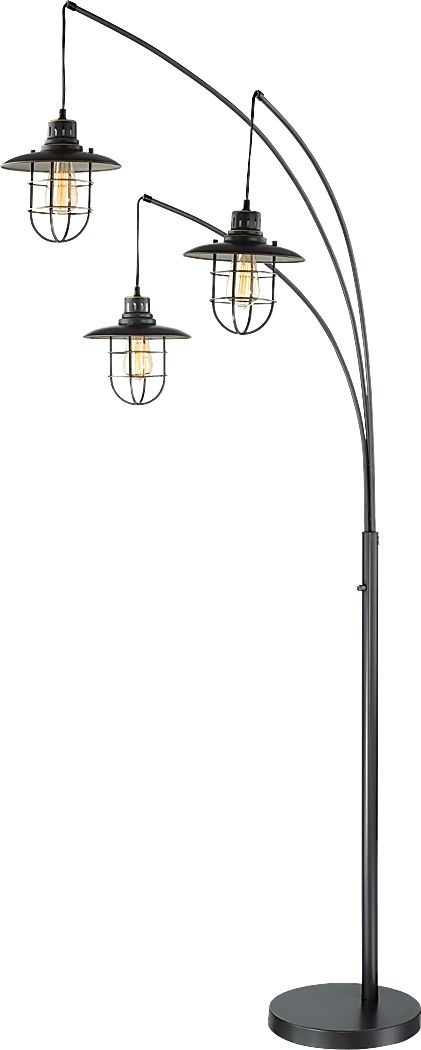 Yaykeen Creek Bronze Floor Lamp