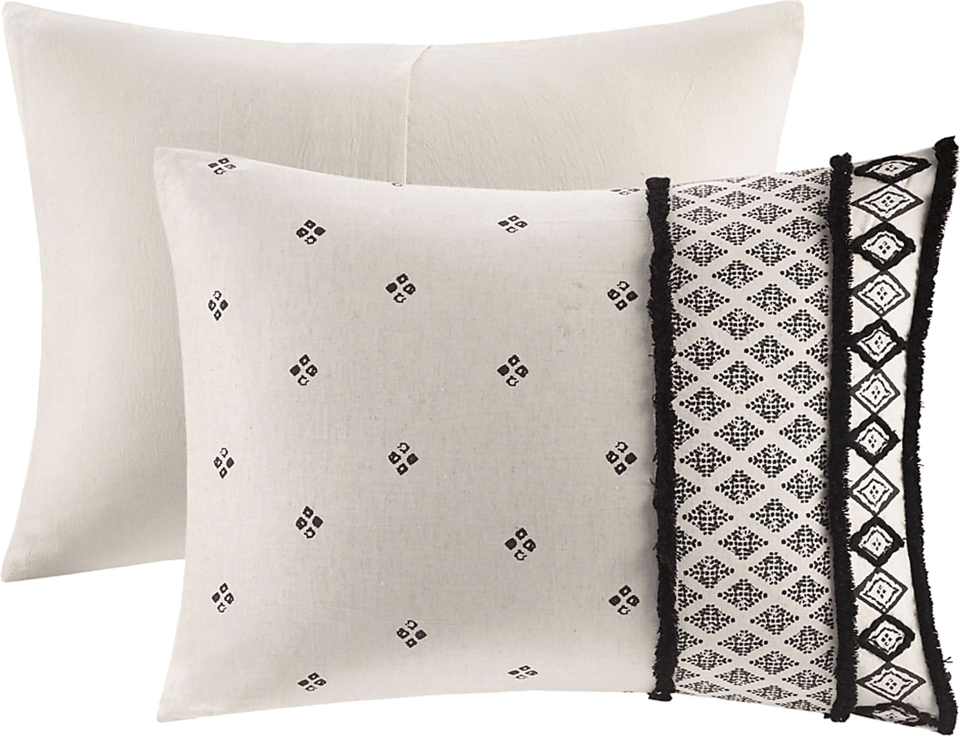 Yce Natural Full/ Queen 3 pc Comforter Set - Image 9