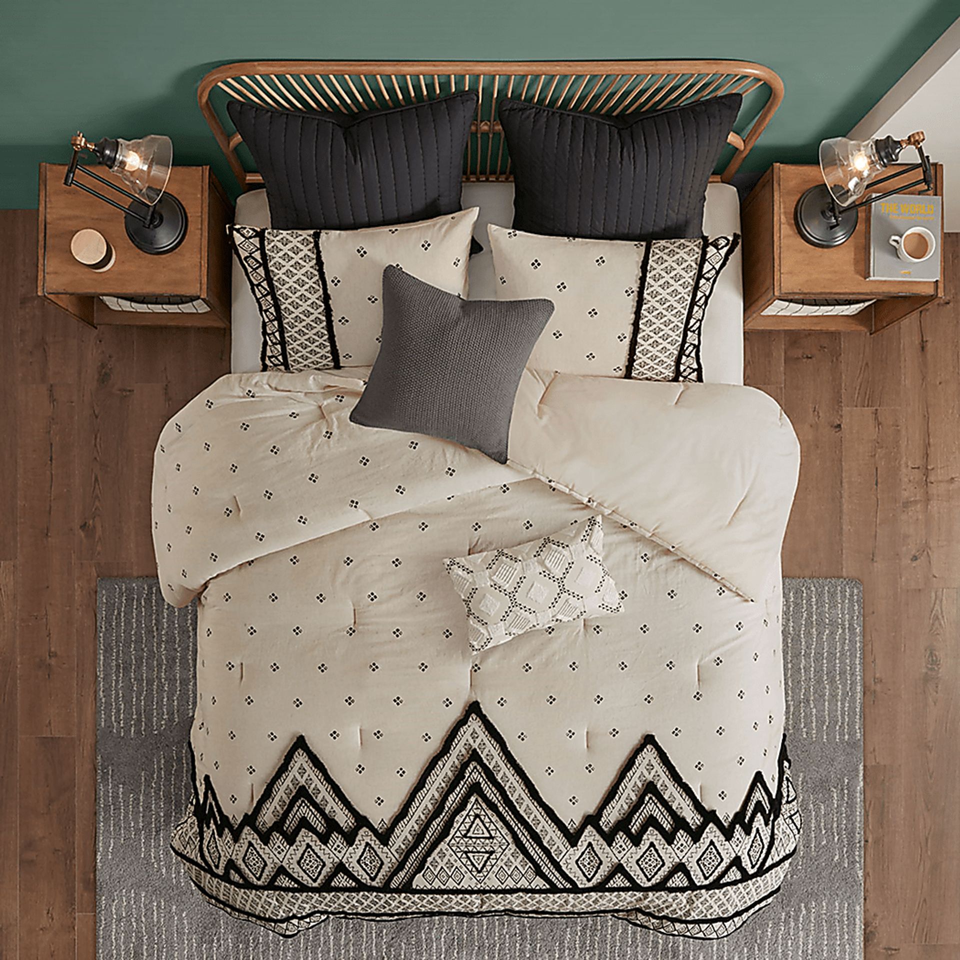 Yce Natural King/ Cal Comforter Set - Image 4