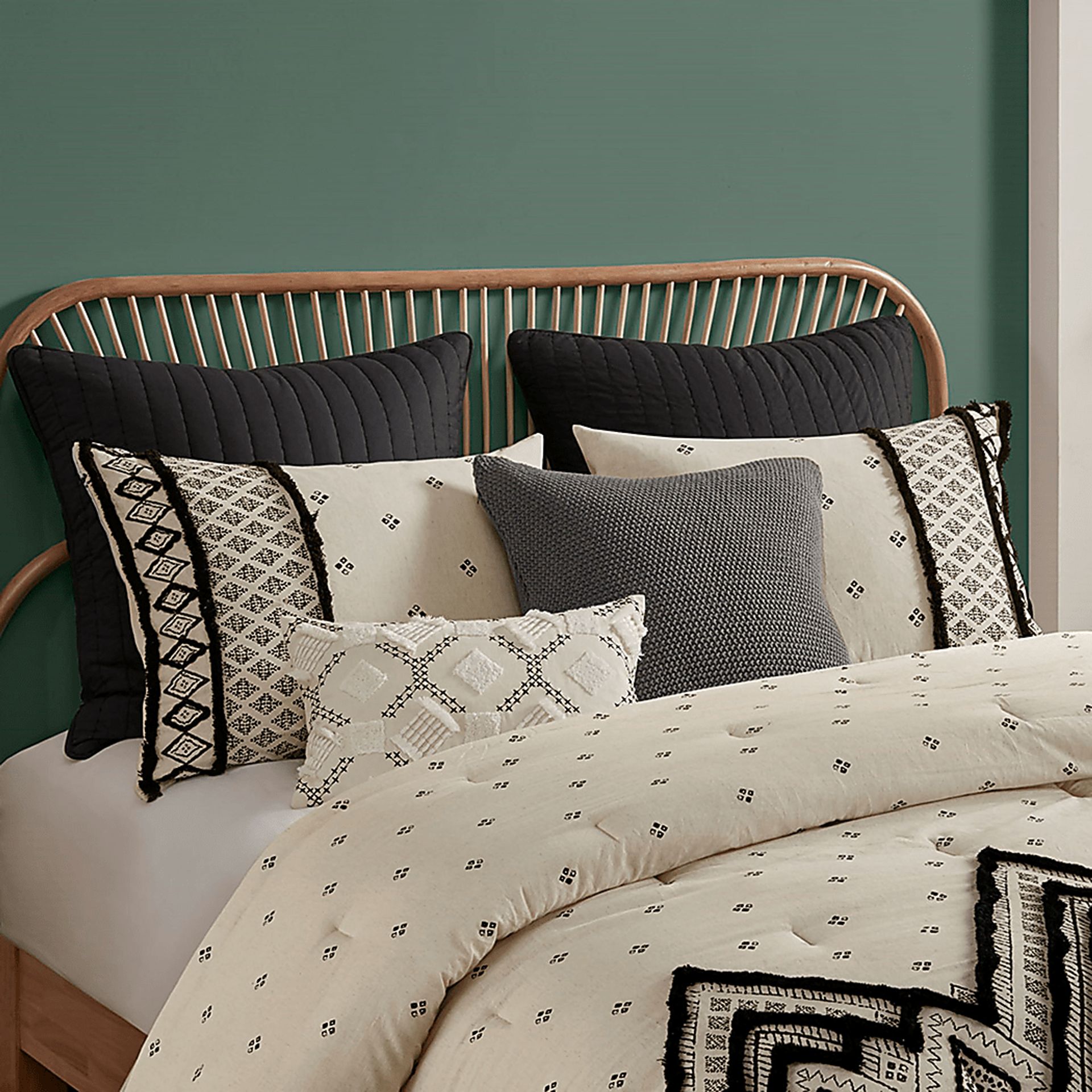 Yce Natural King/ Cal Comforter Set - Image 5