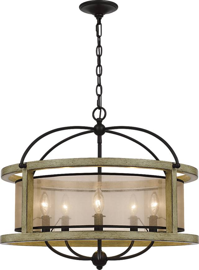 Yearling Beige Chandelier - Thumbnail - Image 4