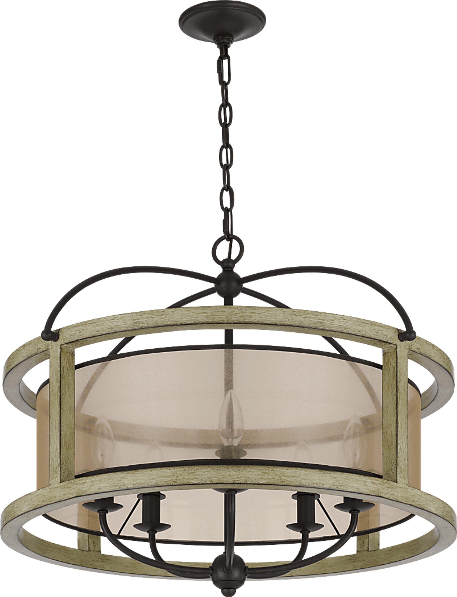 Yearling Beige Chandelier - Image 5