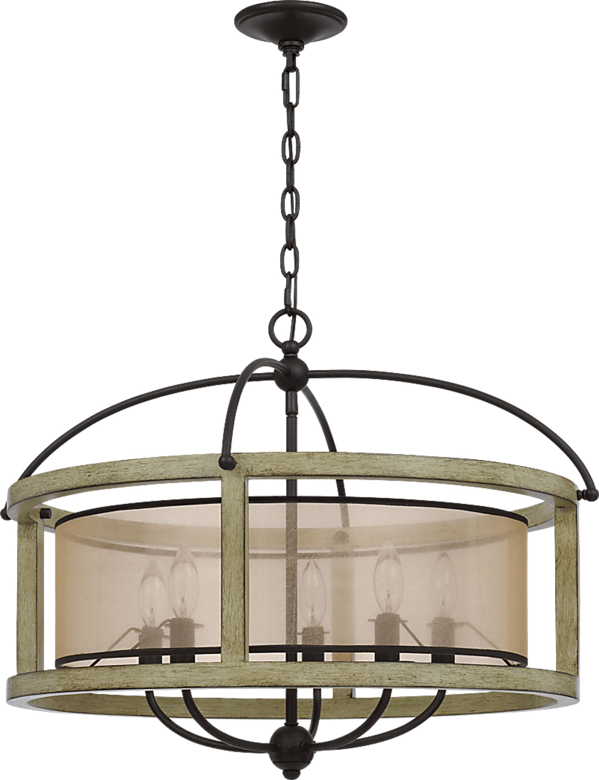 Yearling Beige Chandelier - Image 1