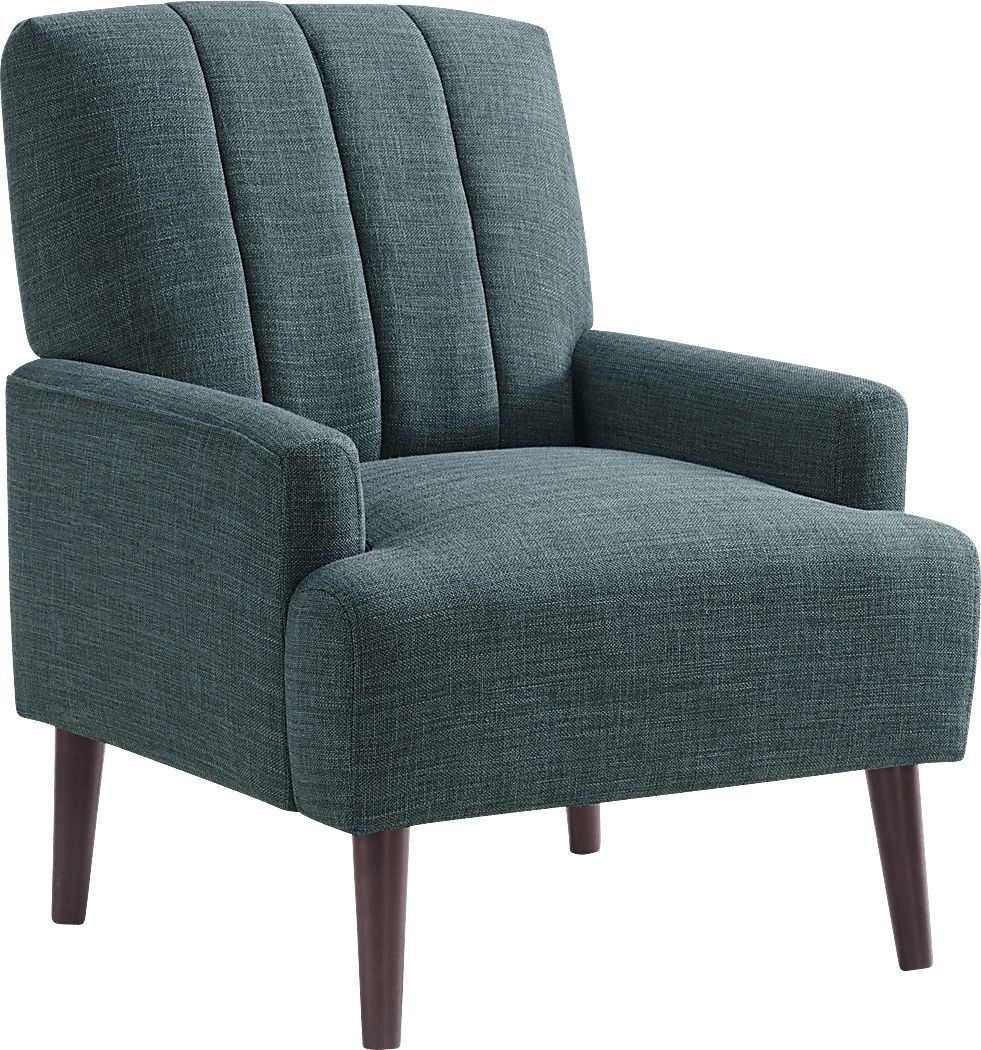 Yejide Teal Accent Chair