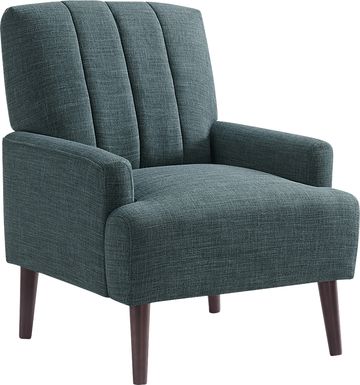 Yejide Teal Accent Chair