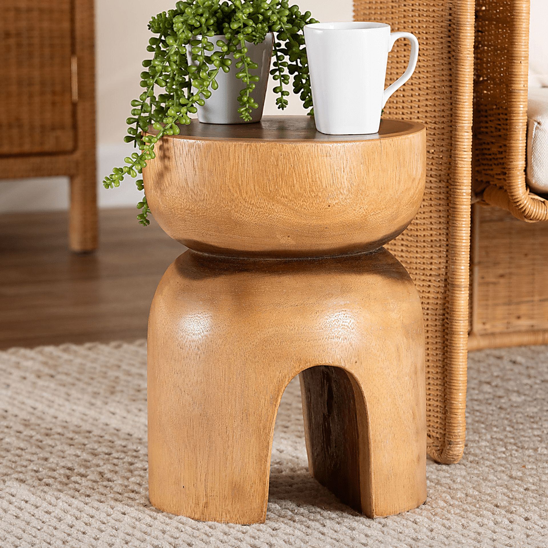 Yellowland Brown End Table - Image 2