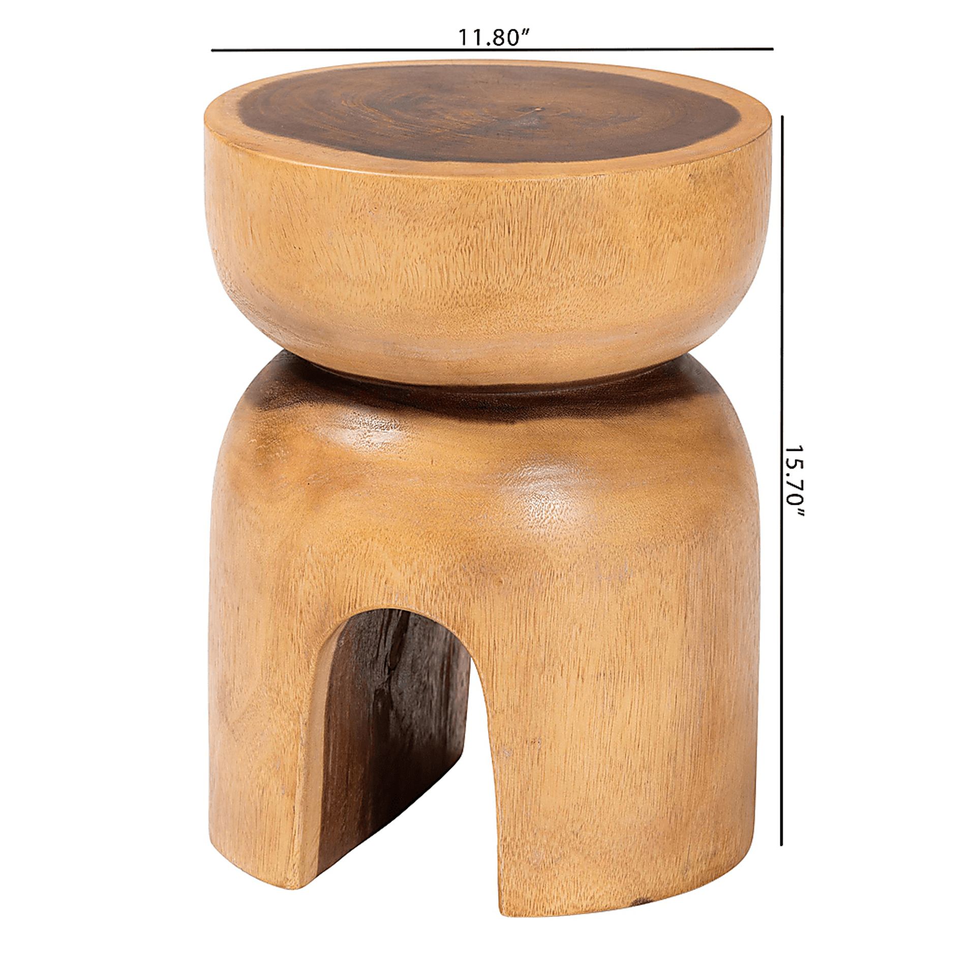 Yellowland Brown End Table - Image 7