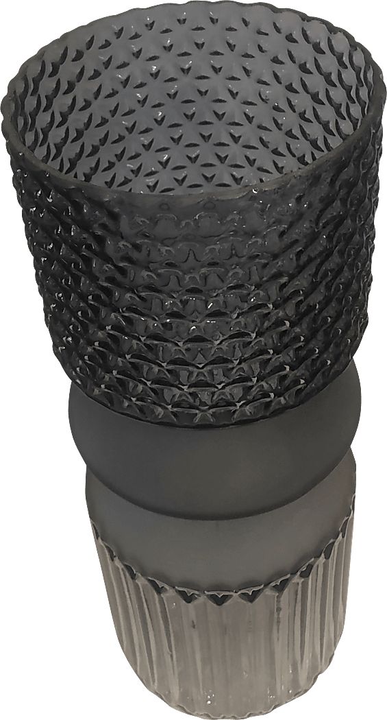 Yellowpoint Gray Vase, Large