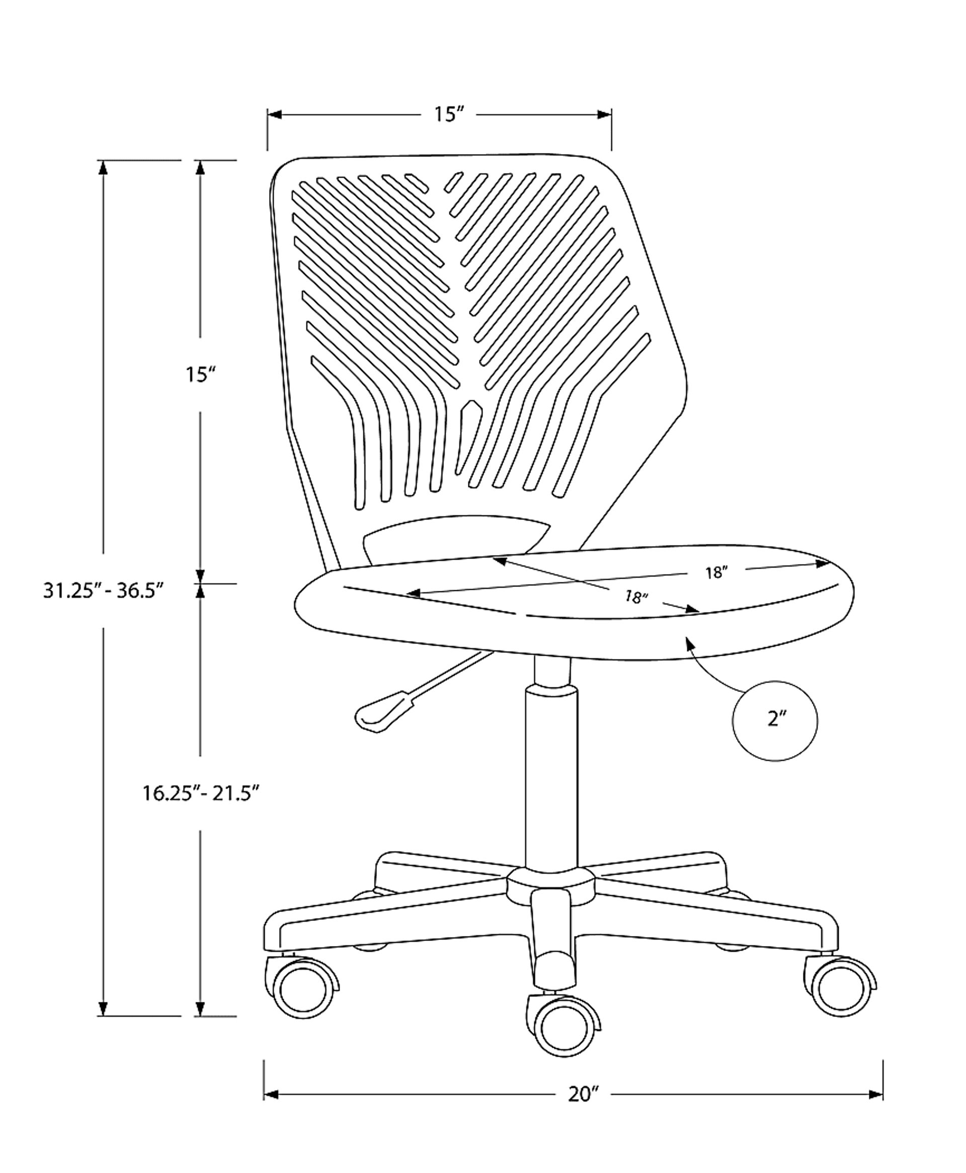Yellowroot Black Office Chair - Image 12