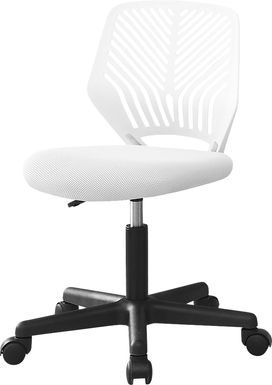 Yellowroot White Office Chair