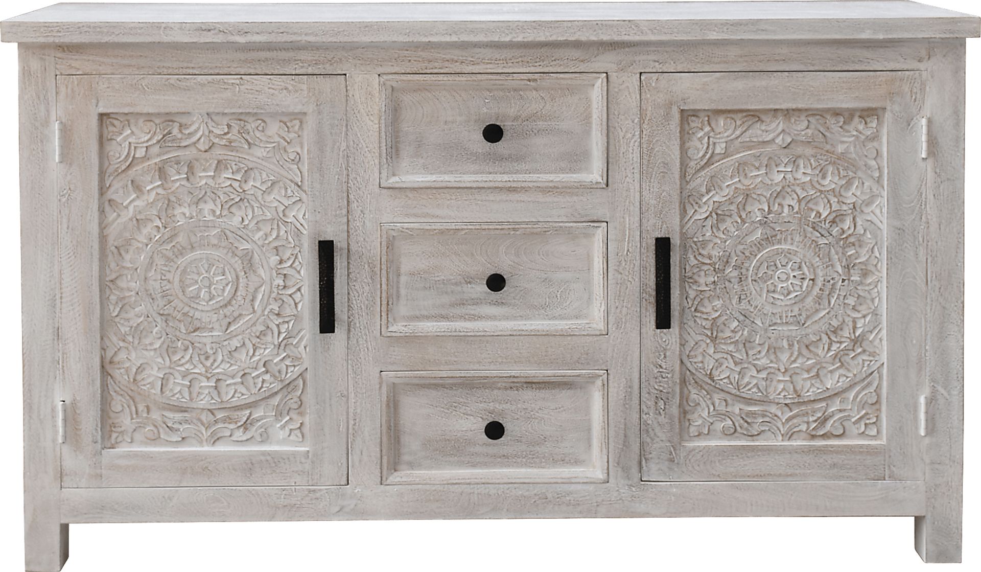 Yelton White Credenza - Image 2