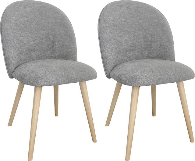 Yeomanns Gray Dining Chair, Set of 2 - Thumbnail - Image 1