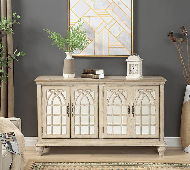 Yeovil Cream Credenza - Thumbnail - Image 2