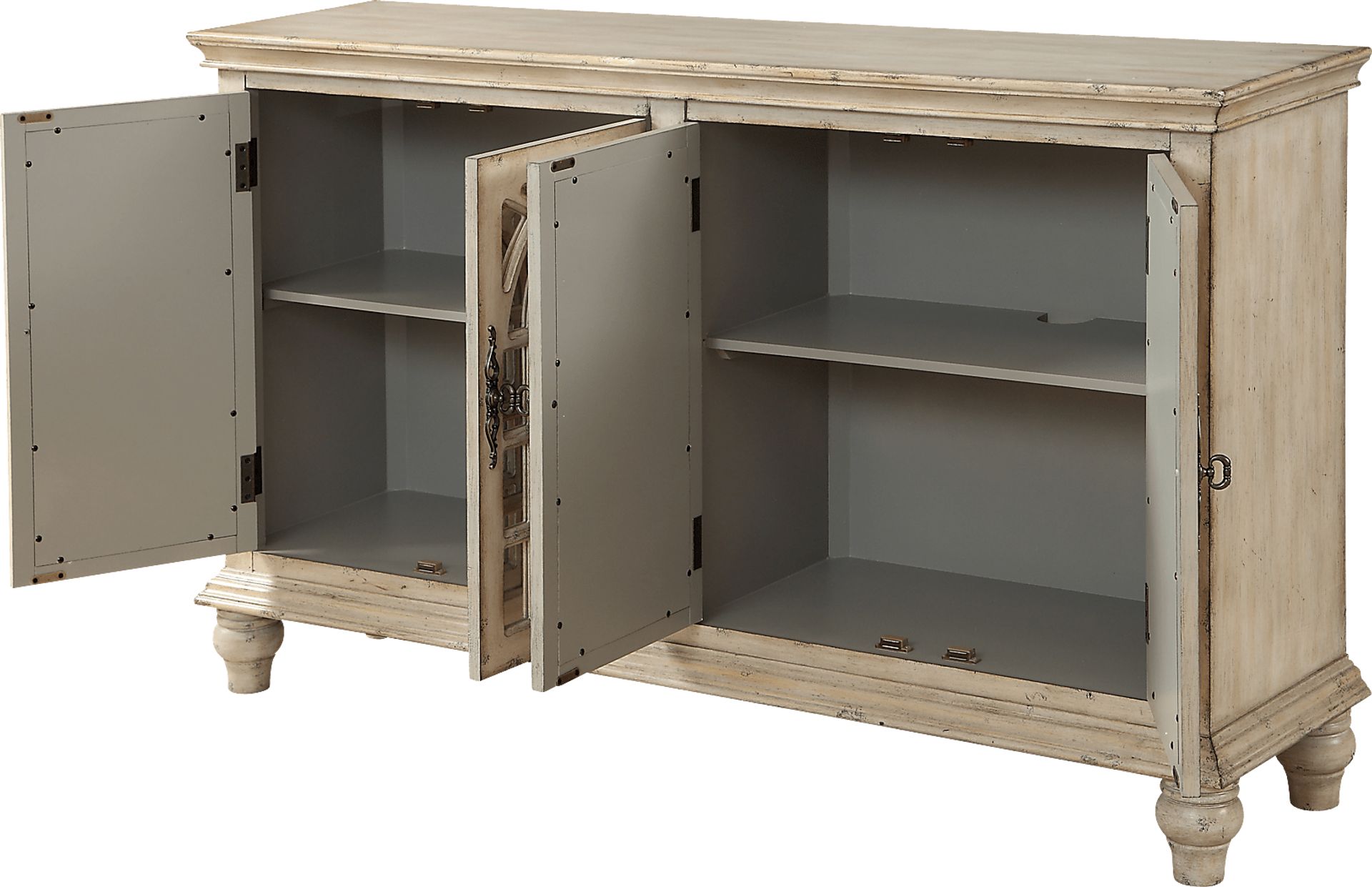 Yeovil Cream Credenza - Image 4