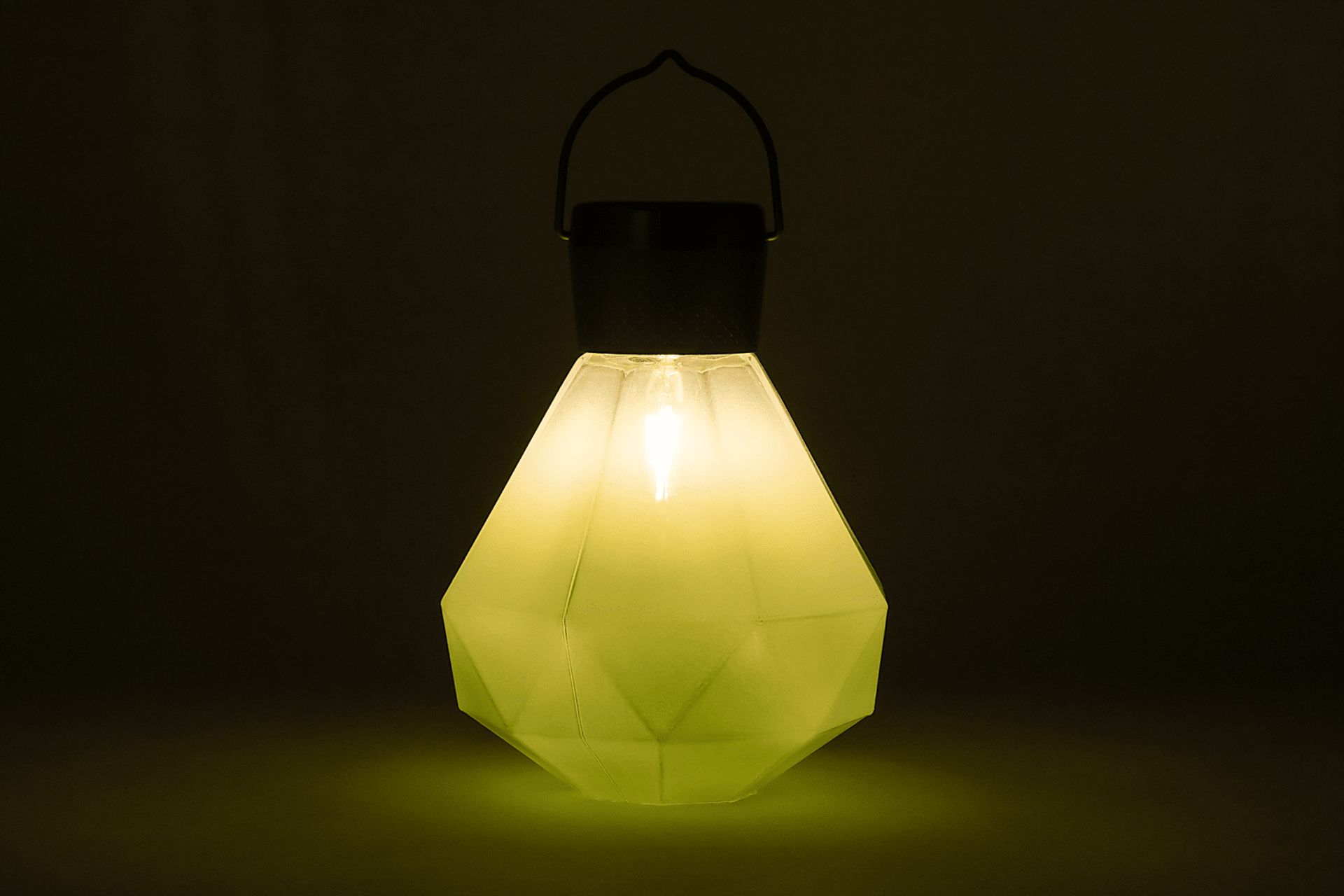 Yeser Cave Outdoor Jade Solar Lantern - Image 4