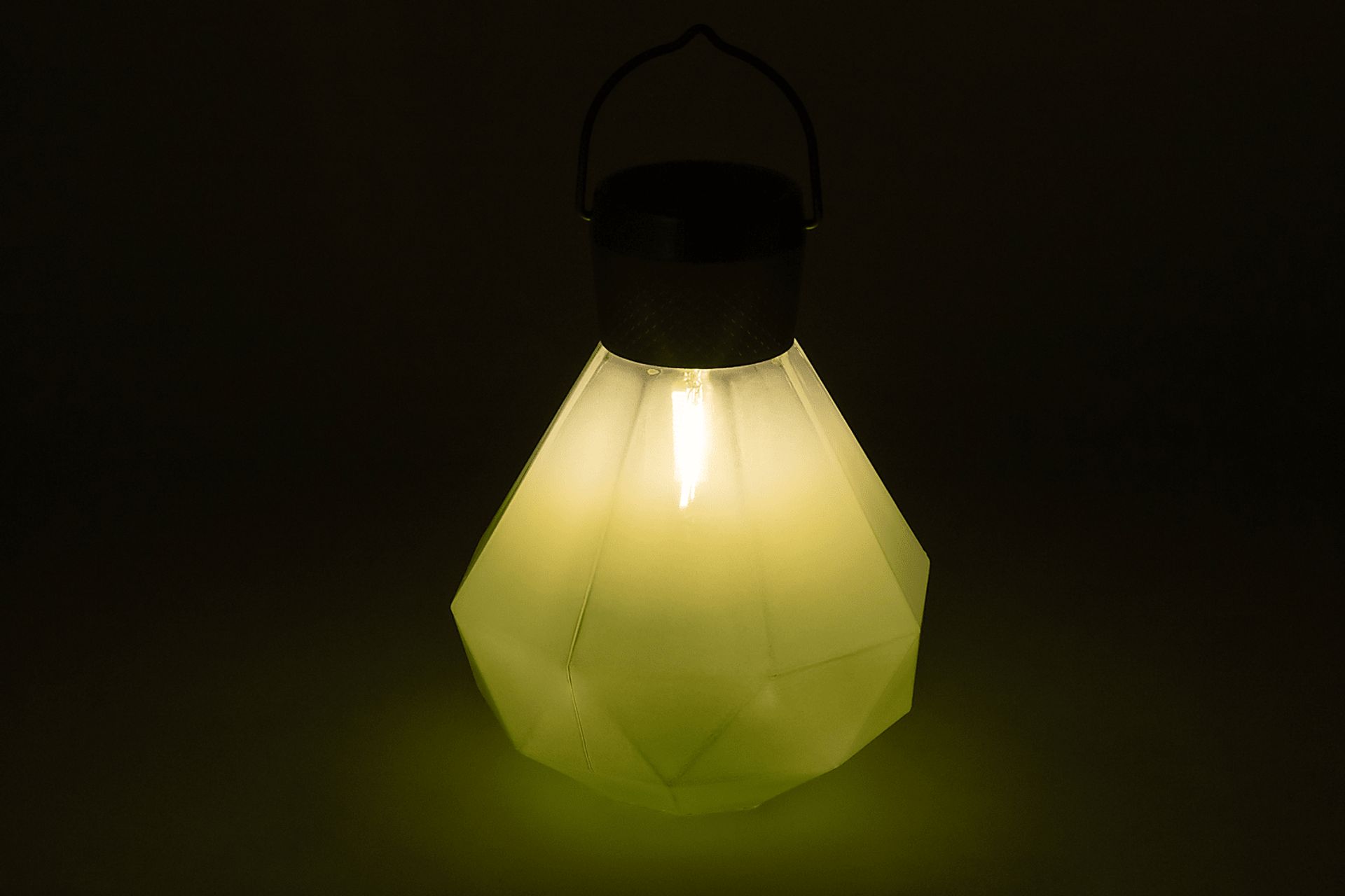 Yeser Cave Outdoor Jade Solar Lantern - Image 5