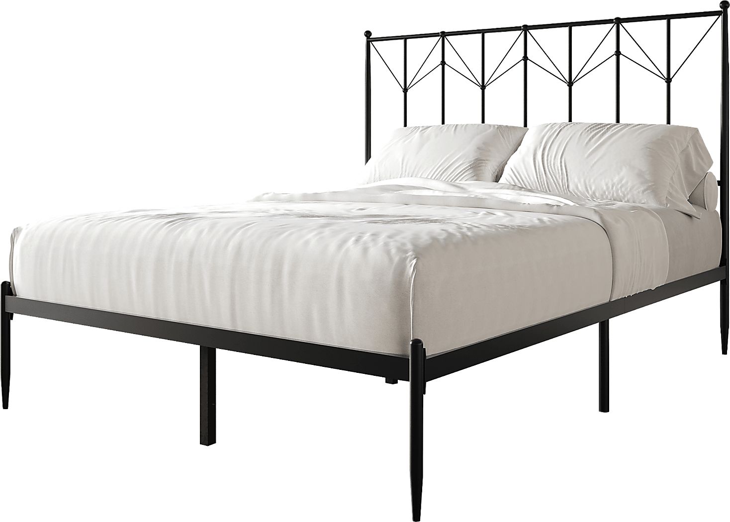 Yewair Black Queen Bed
