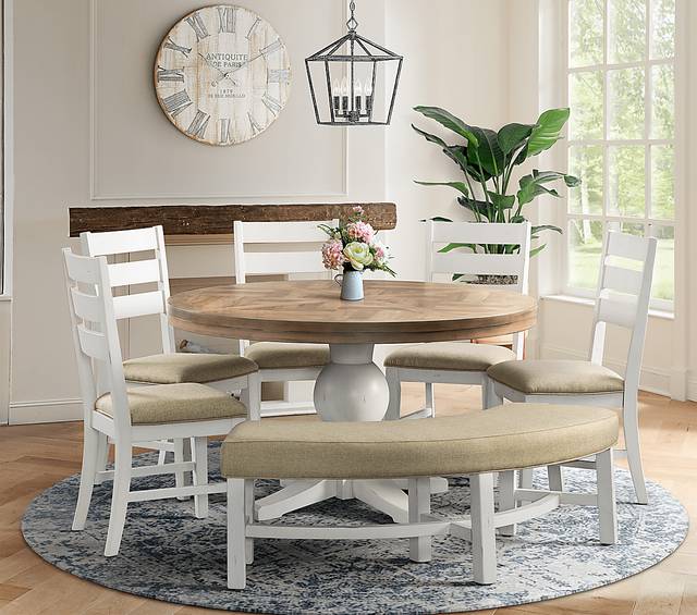 Yewnite Natural Dining Bench - Thumbnail - Image 2
