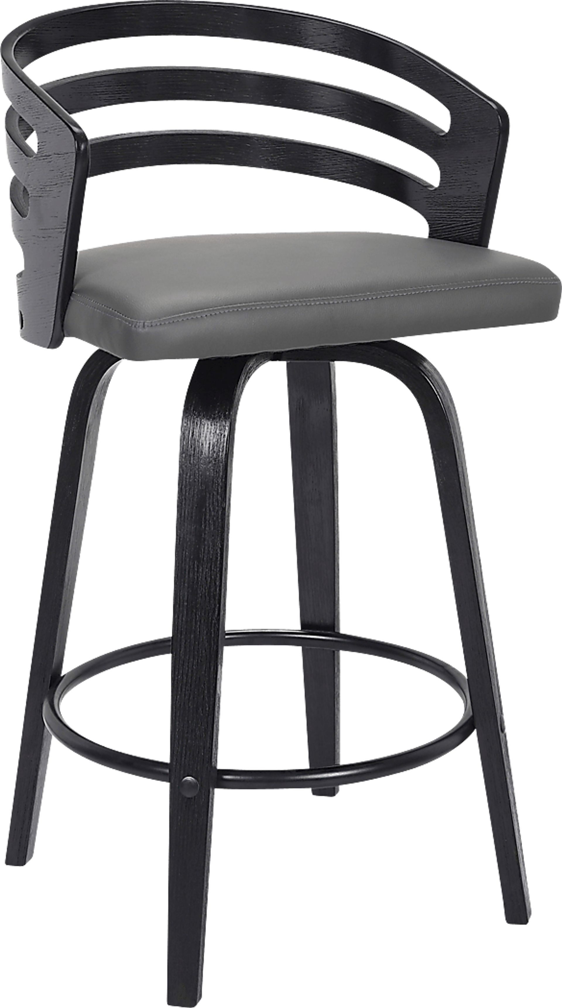 Yeworks Gray Counter Height Stool - Image 1