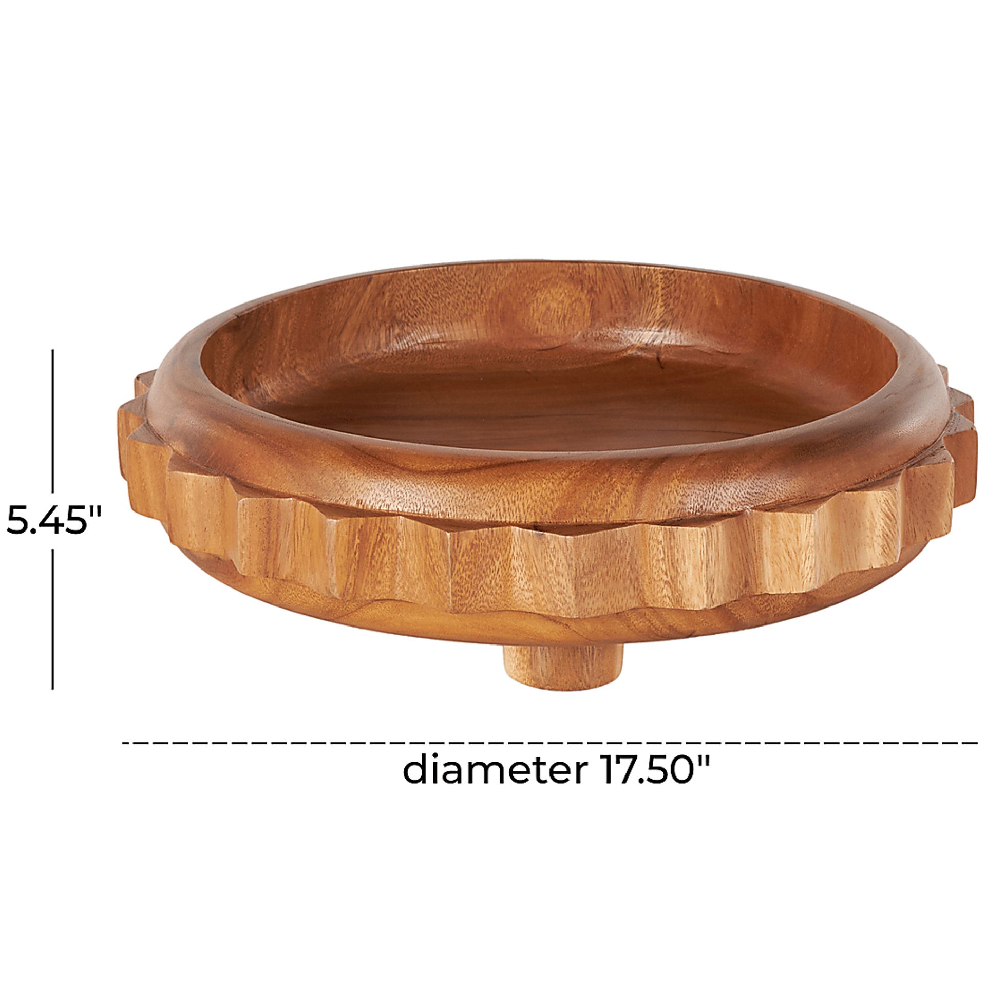 Yezohe Brown Large Bowl - Image 8