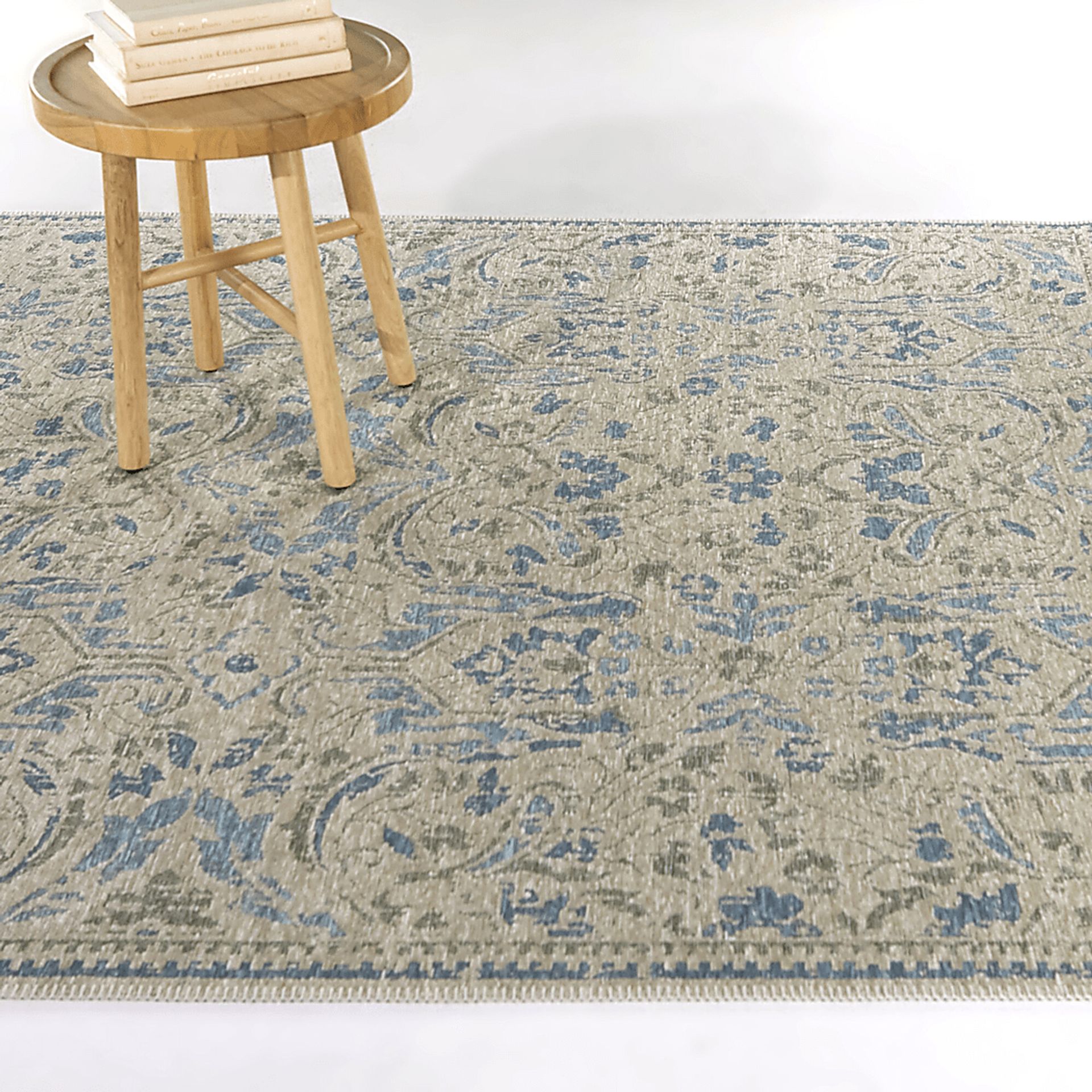 Yitri Blue 7'10 x 10' Rug - Image 2