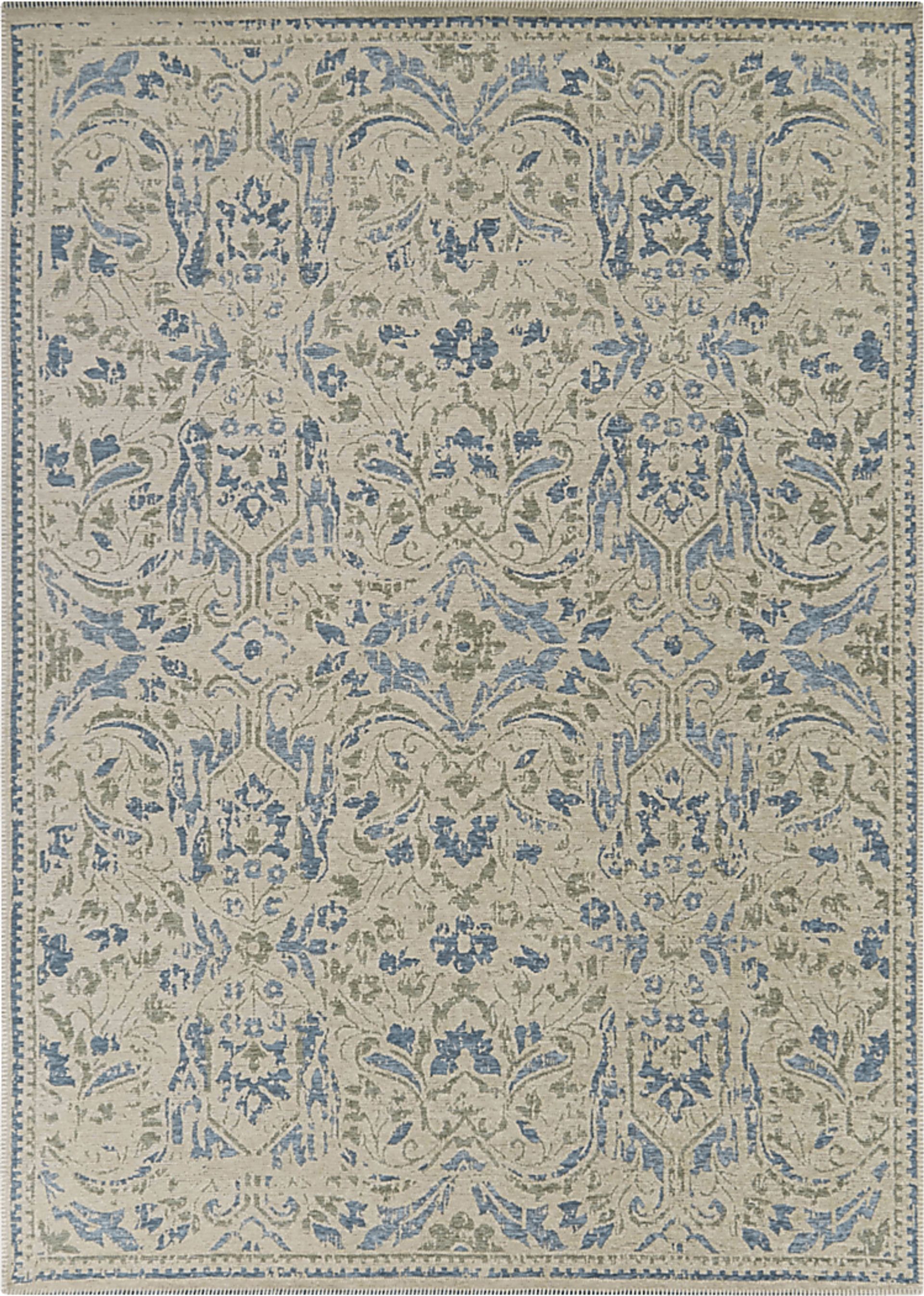 Yitri Blue 7'10 x 10' Rug - Image 1