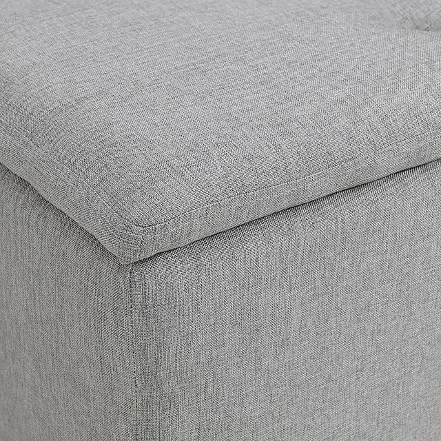Yoest Gray 3pc Storage Ottoman Set - Thumbnail - Image 12