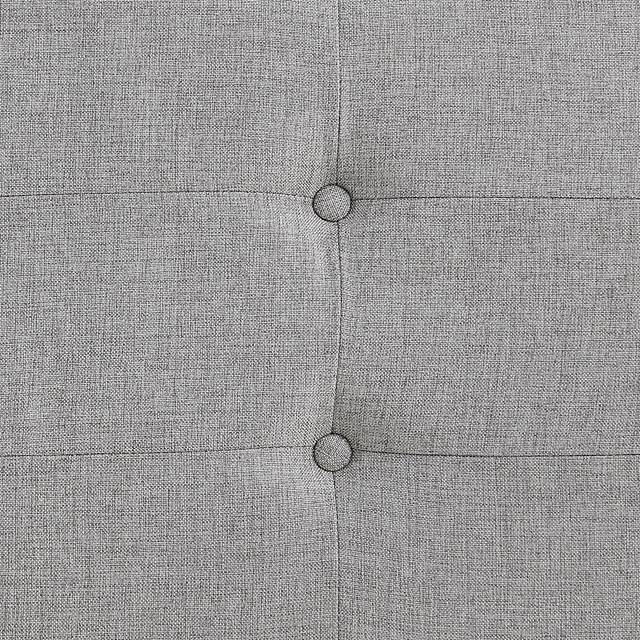 Yoest Gray 3pc Storage Ottoman Set - Thumbnail - Image 3