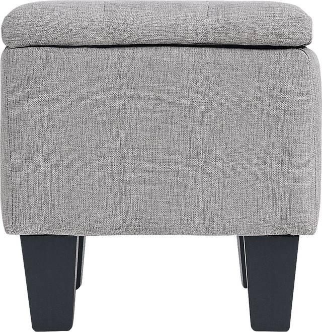 Yoest Gray 3pc Storage Ottoman Set - Thumbnail - Image 9