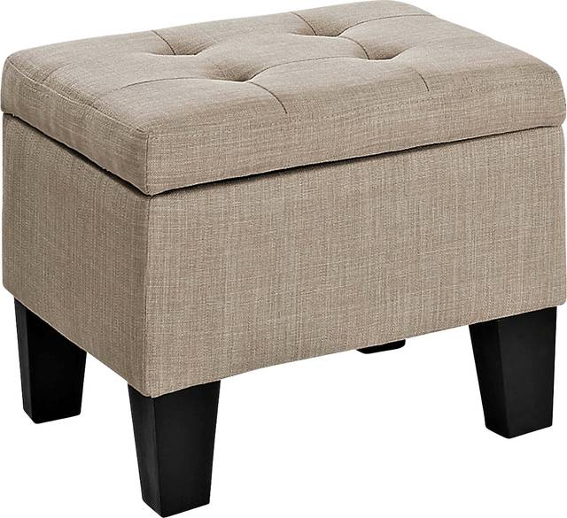 Yoest Natural 3pc Storage Ottoman Set - Thumbnail - Image 5