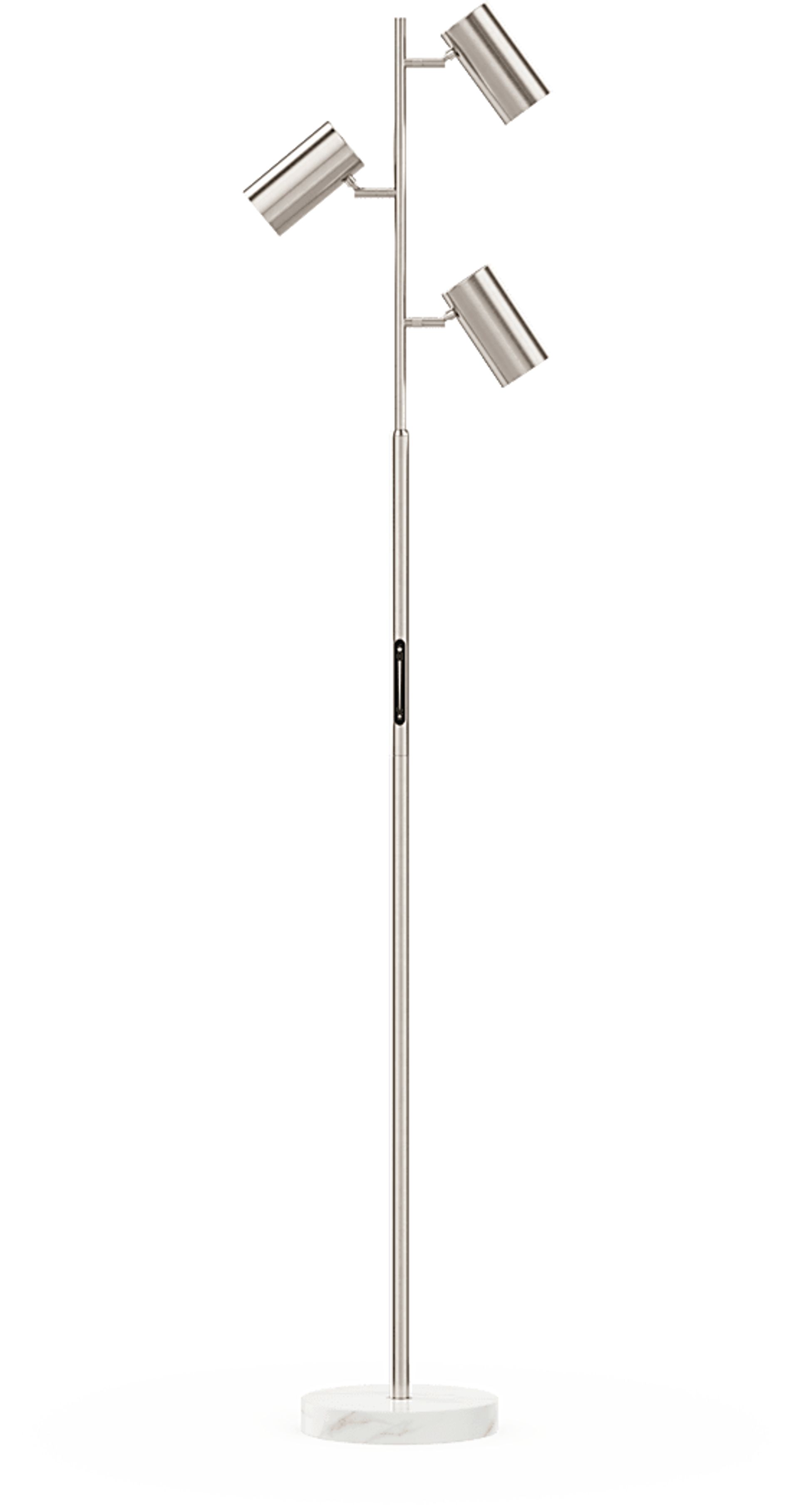 Yokimo Loop Silver Floor Lamp - Image 2