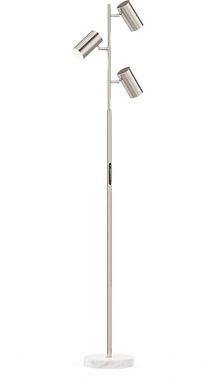 Yokimo Loop Silver Floor Lamp