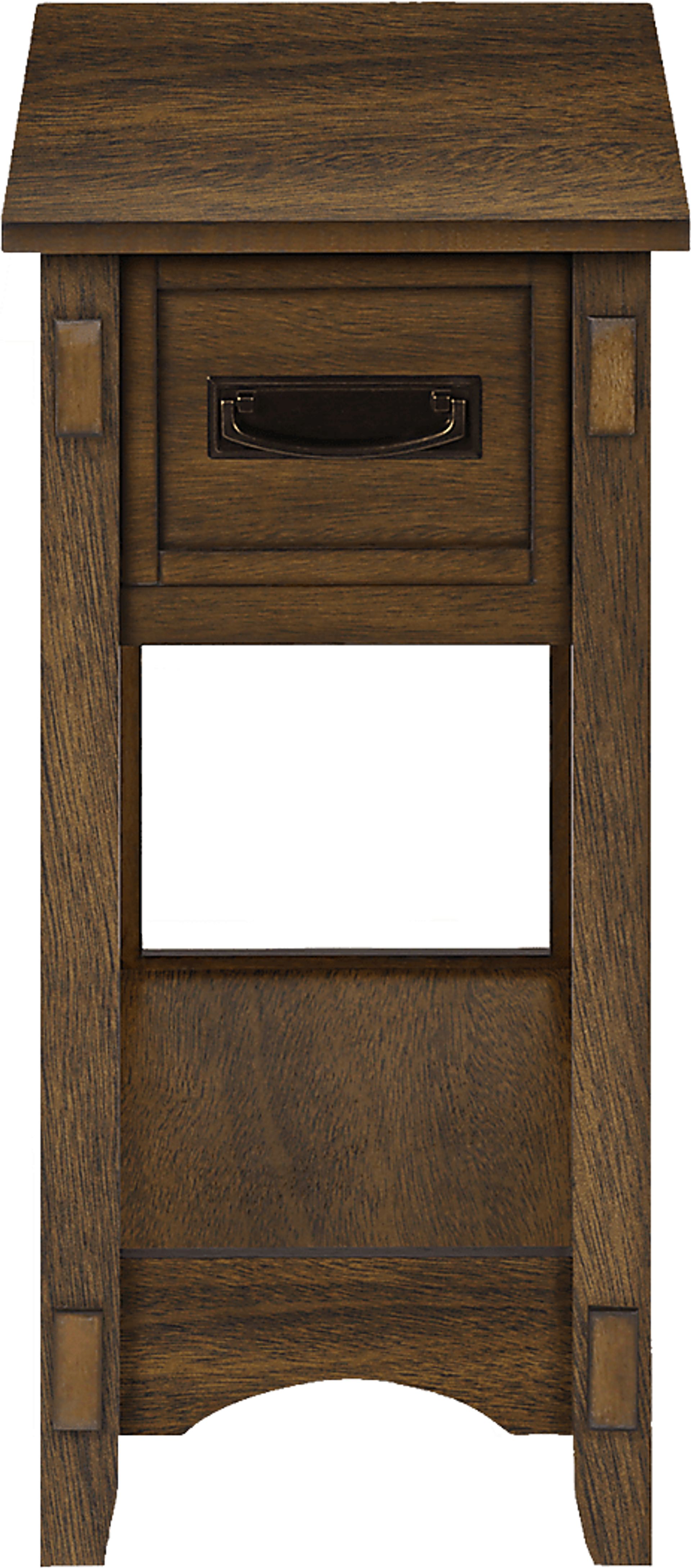 Yonview Walnut Accent Table - Image 4