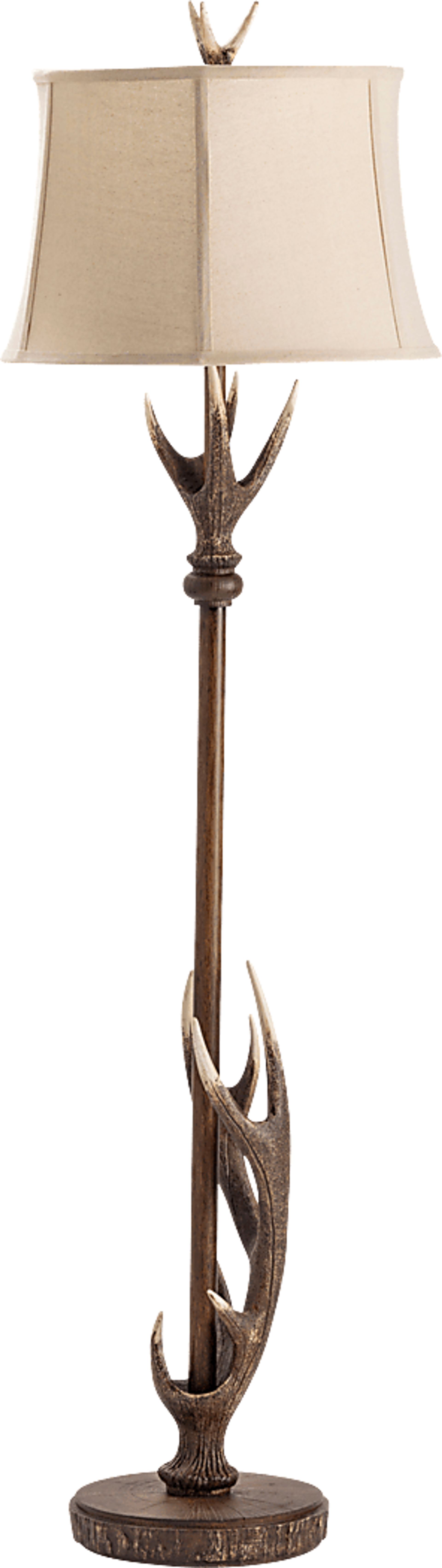York Court Natural Floor Lamp - Image 2