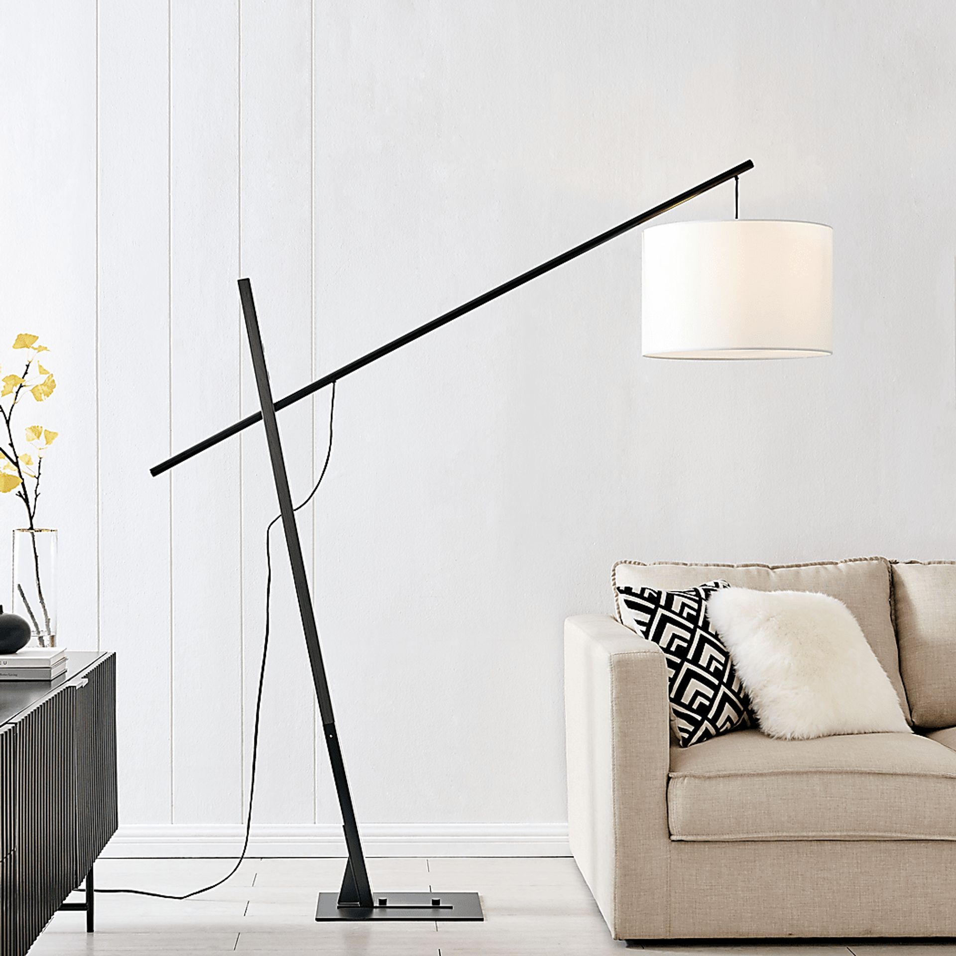 Yorkshire Island Black Floor Lamp - Image 2