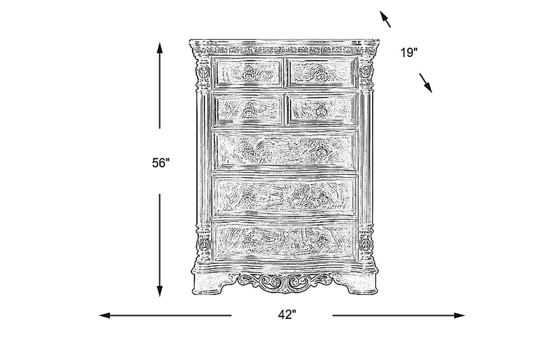 Yorkshire Manor Brown Chest