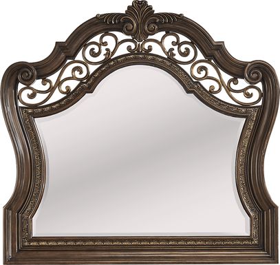 Yorkshire Manor Brown Mirror