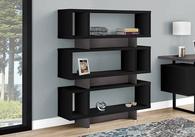 Yorkwood Black Bookcase - Thumbnail - Image 2