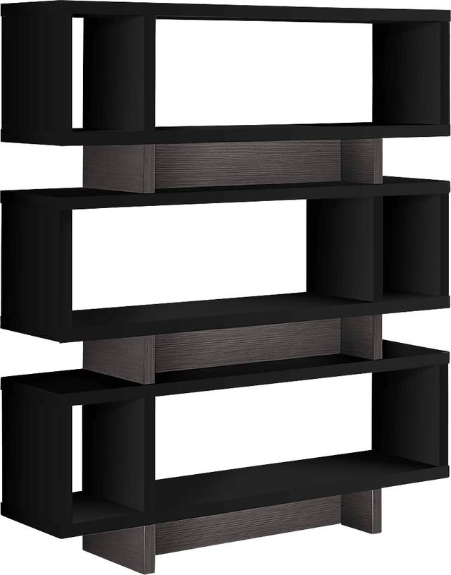 Yorkwood Black Bookcase - Thumbnail - Image 1