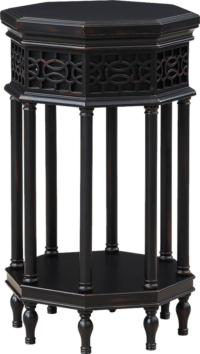 Yosida Black Accent Table - Thumbnail - Image 3