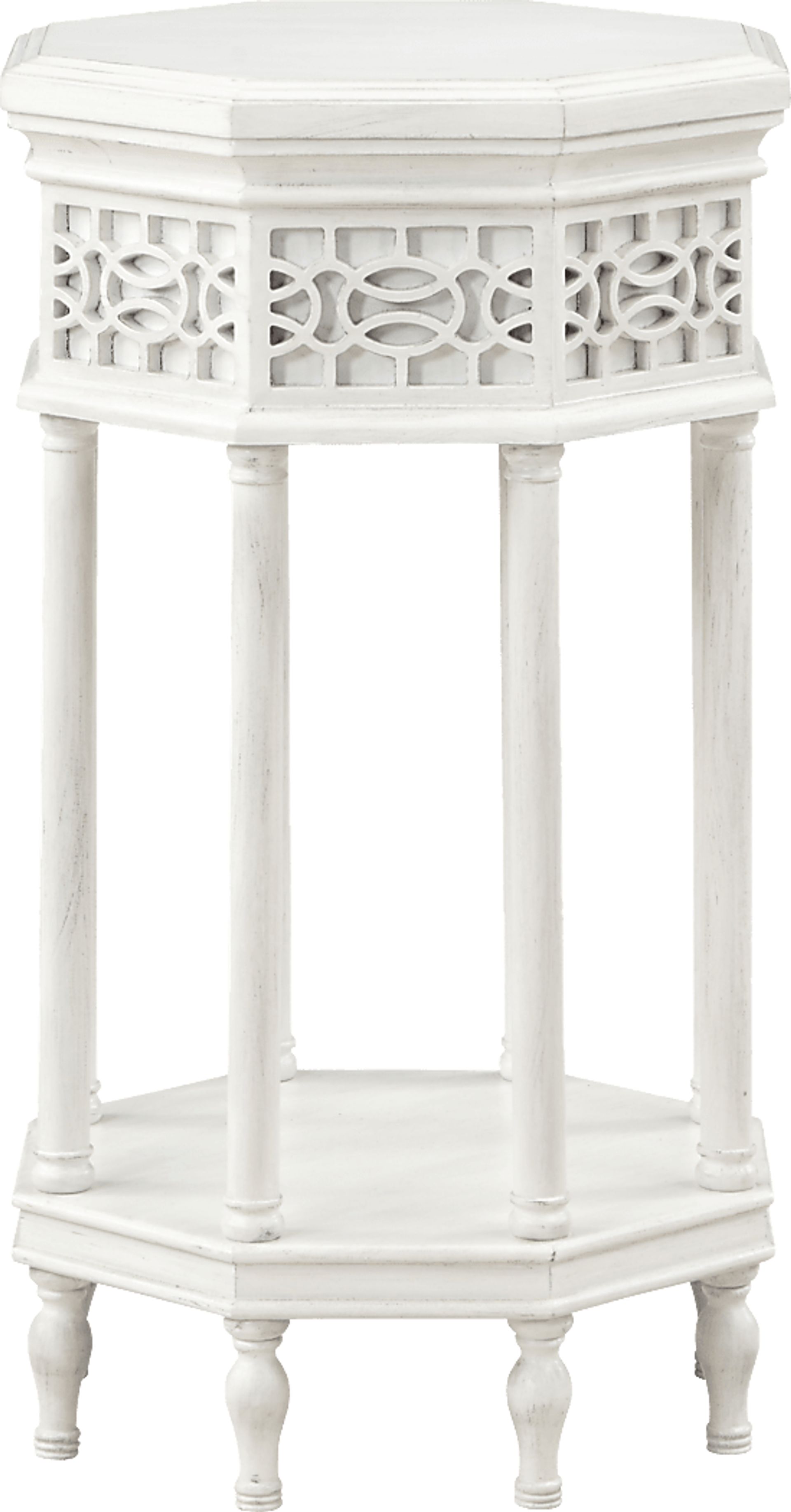 Yosida White Accent Table - Image 3