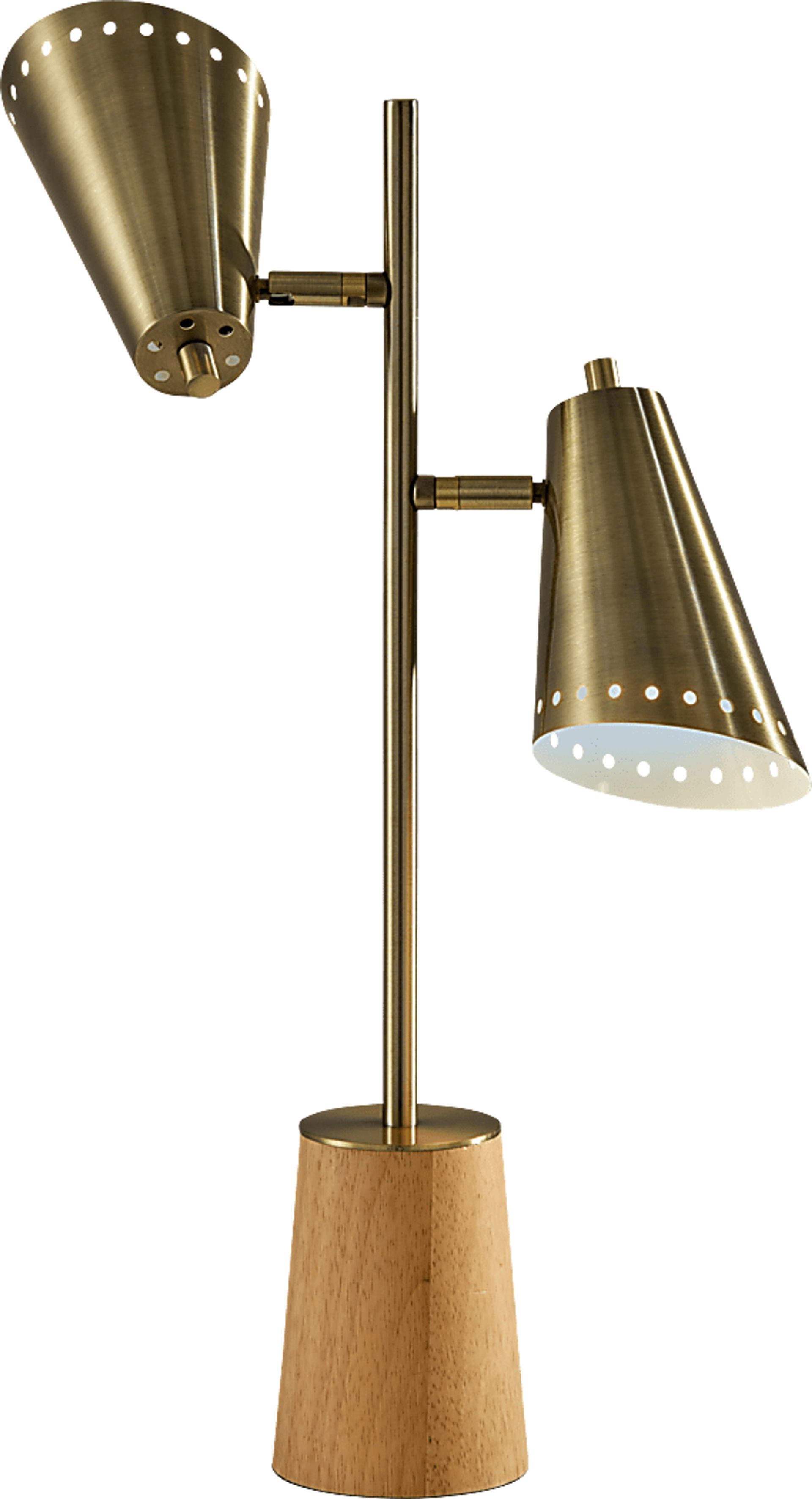 Yosomite Street Brass Lamp - Image 1