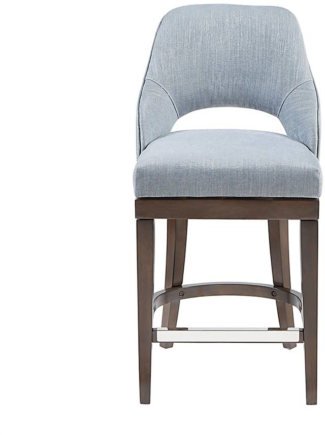 Youngberry Blue Counter Height Stool - Thumbnail - Image 2