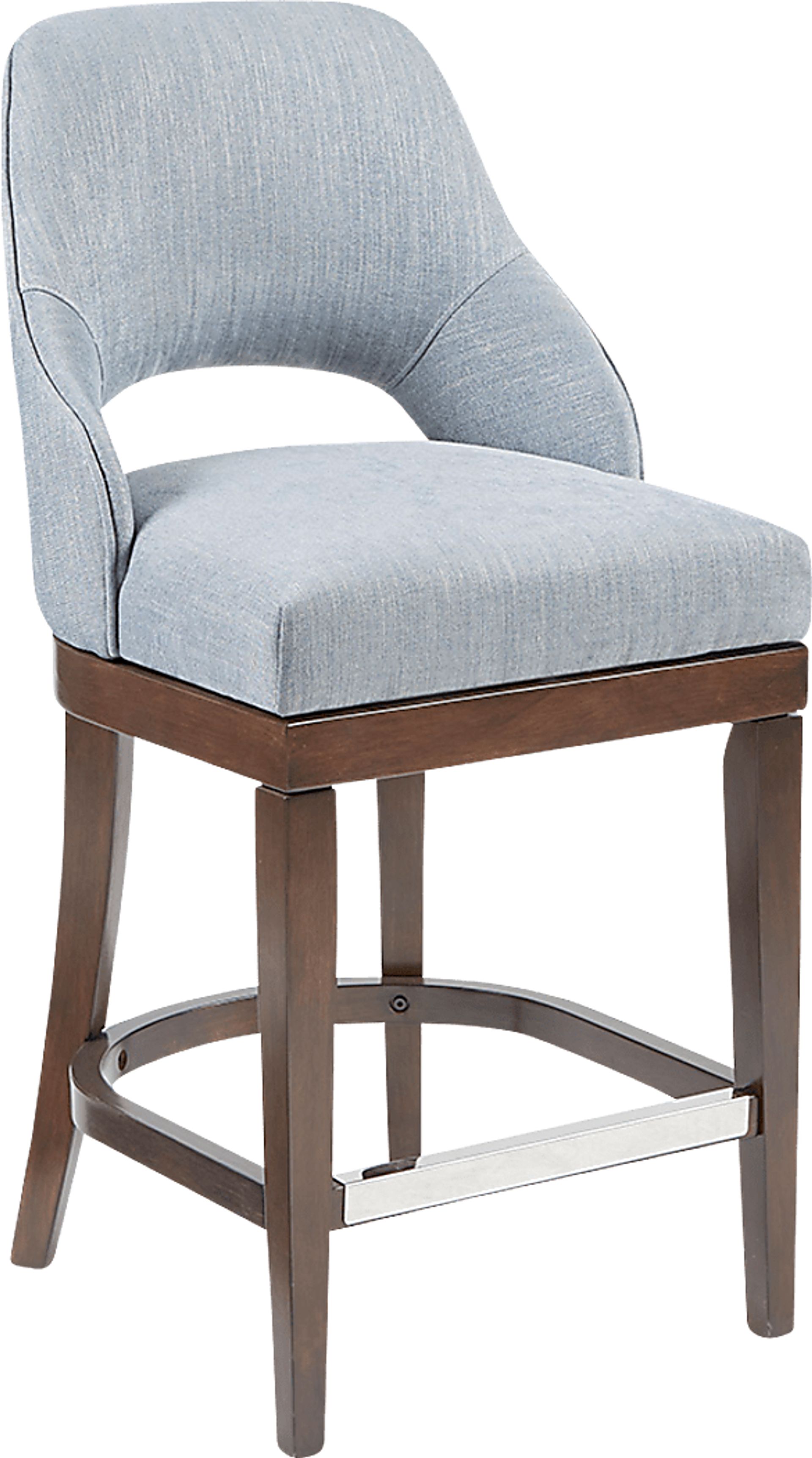 Youngberry Blue Counter Height Stool - Image 1
