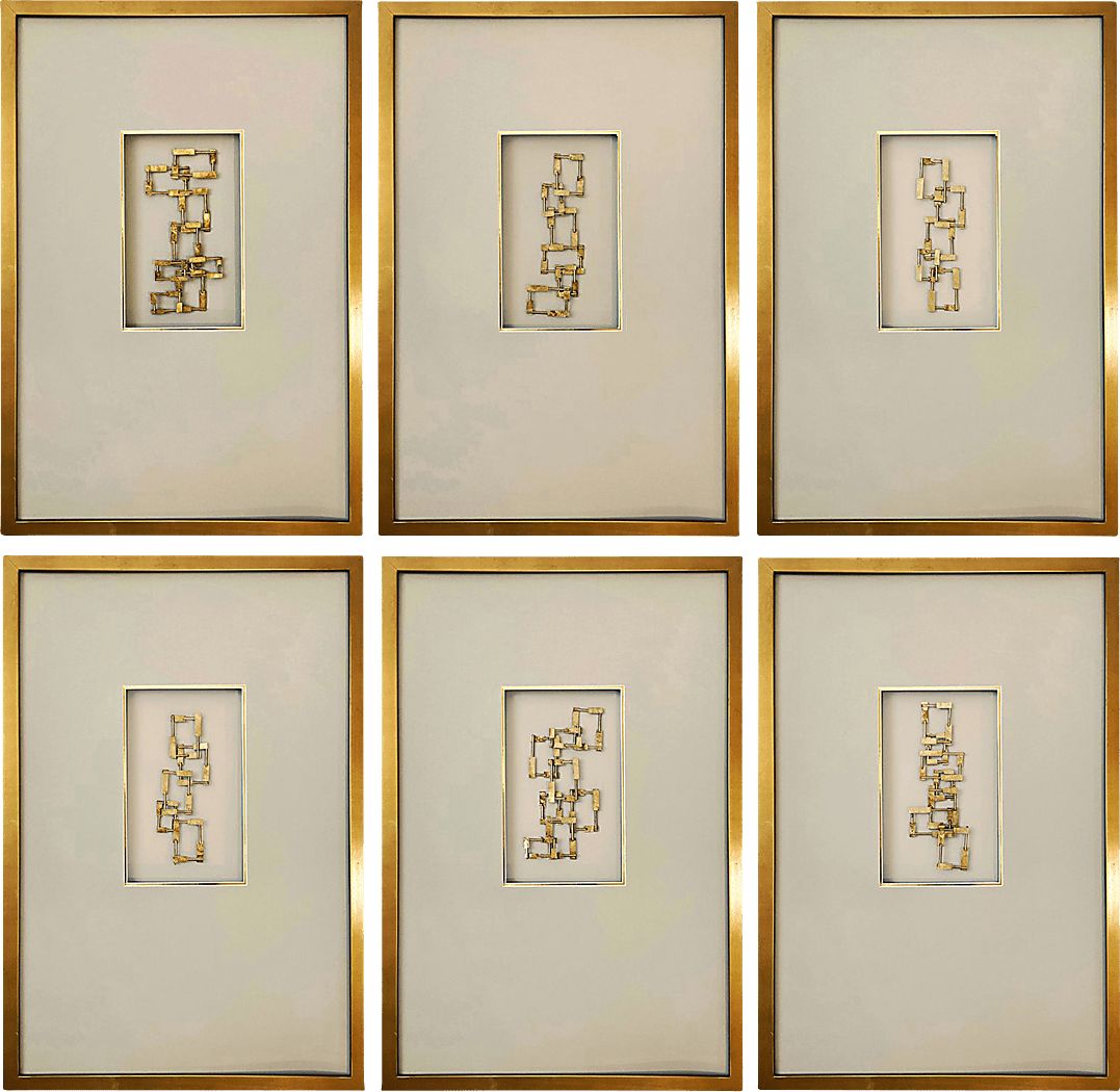 Yourdon Natural Artwork, Set of 6