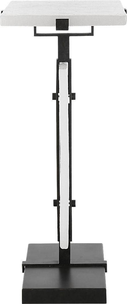 Yoya White Accent Table