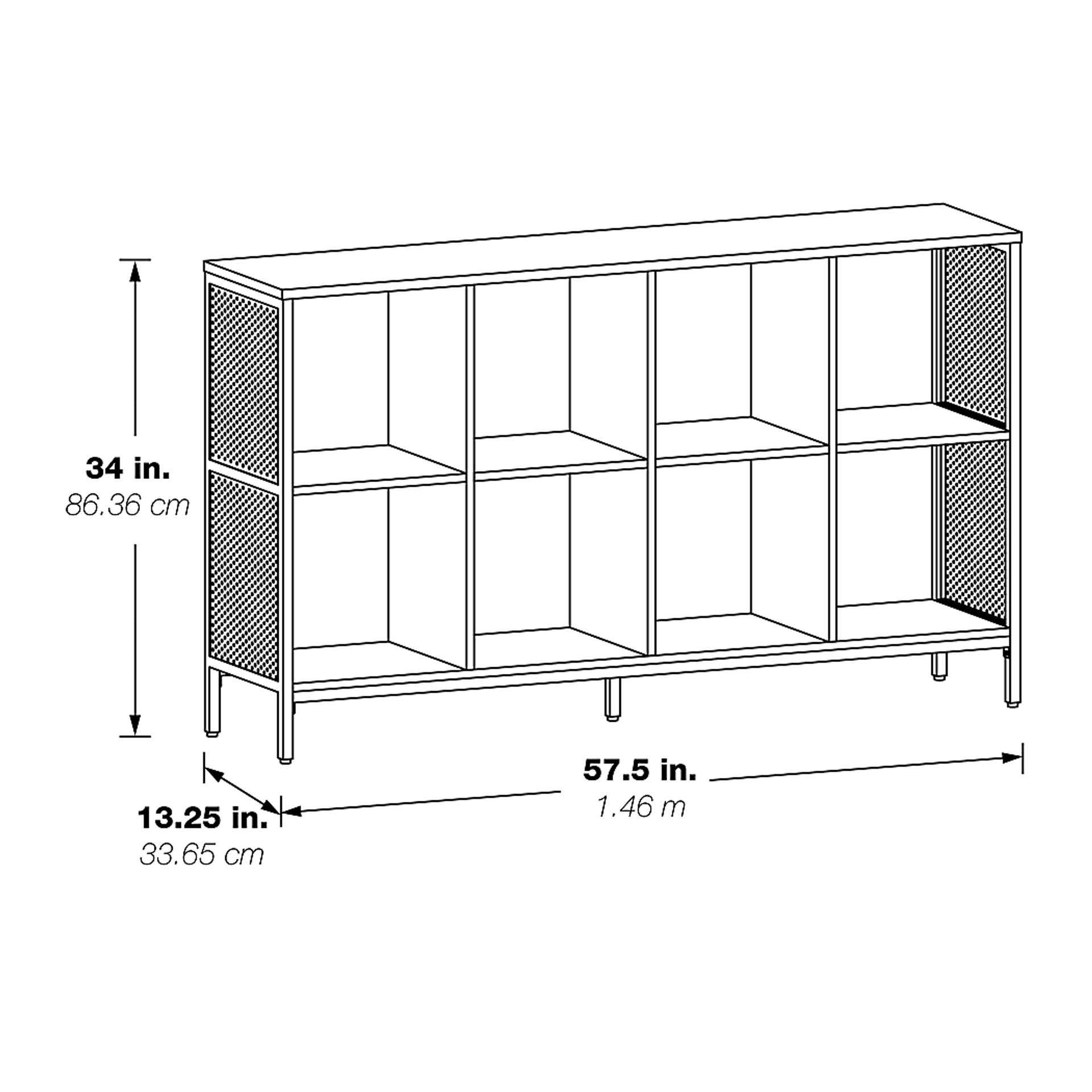Ysaac Brown Storage Bookcase - Image 4