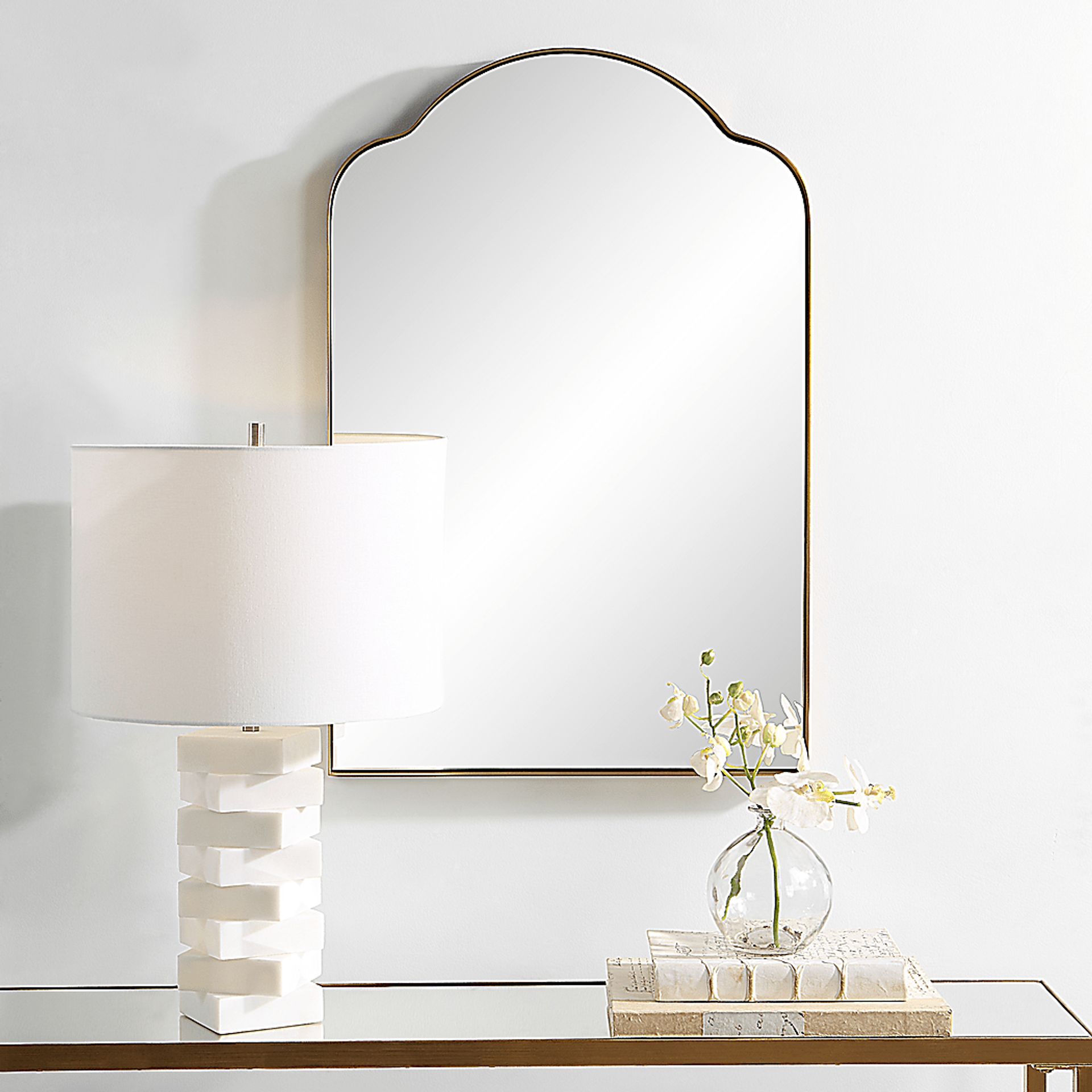 Yudi Brass Mirror - Image 2